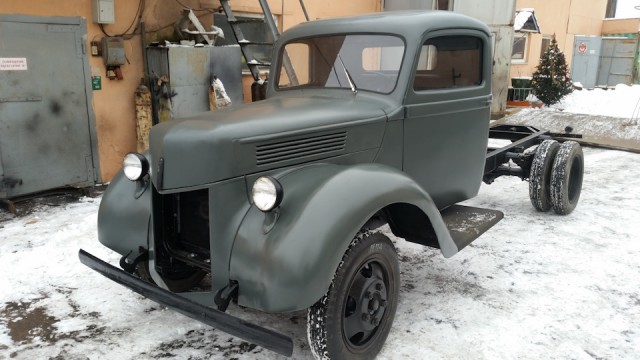 Вермахт на дровах: востановление газогенераторного Ford G398TS