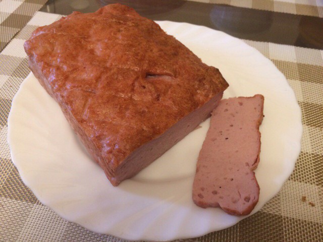 Баварский "мясной хлеб"