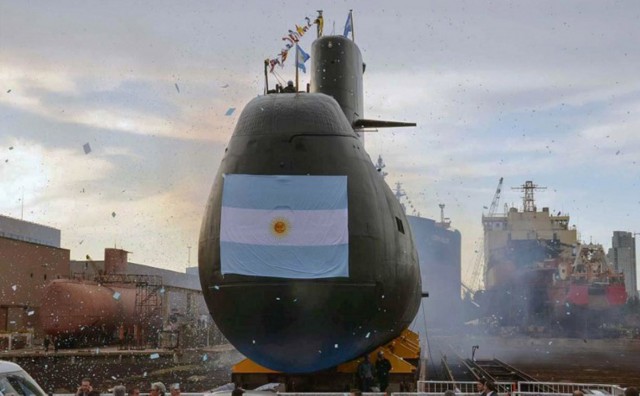 В Аргентине пропала военная подлодка с экипажем из 44 человек