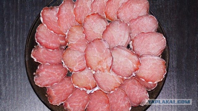 Сыровяленная свинина в условиях квартиры, для начинающих.