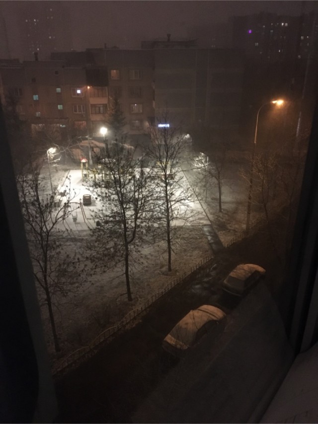 Опять зима в Москве
