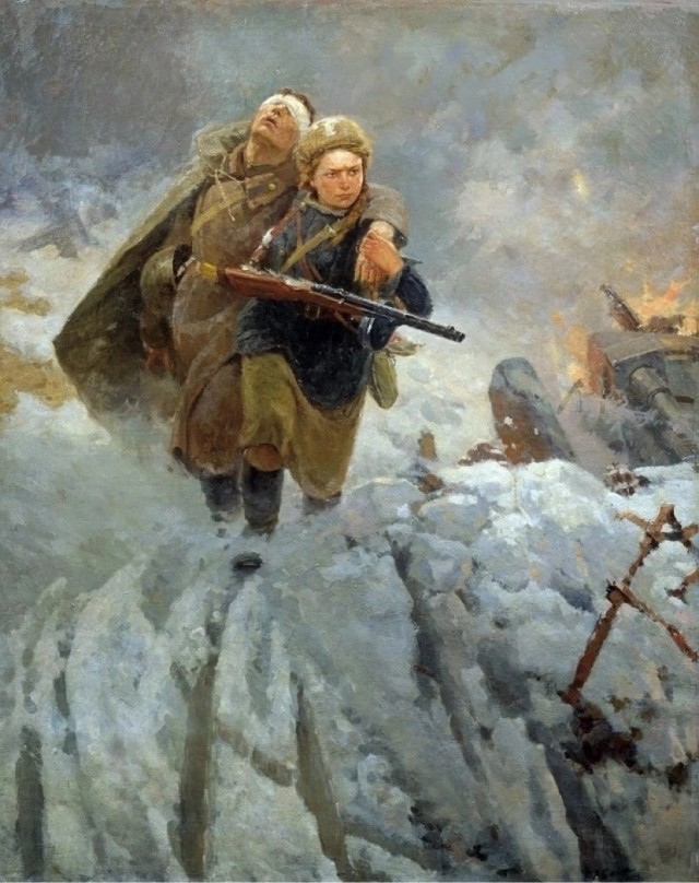 Великая Отечественная война в живописи