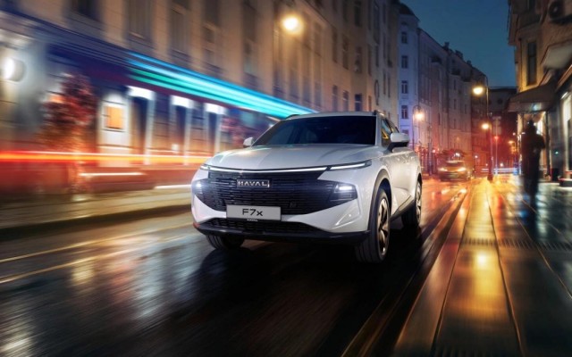 В России стартовали продажи нового Haval F7x. Цена новинки - от 3 499 000 рублей