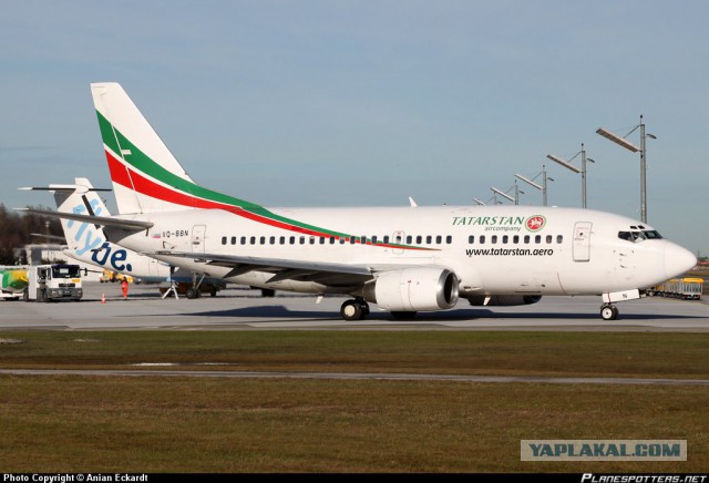 В Казани разбился пассажирский Боинг 737