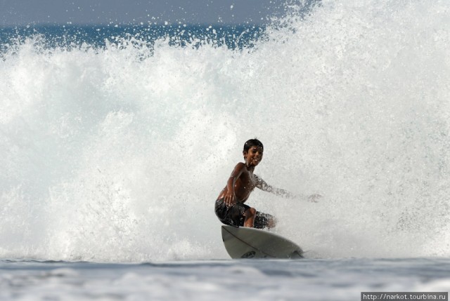 Неудачи и падения в серфинге