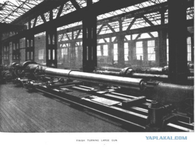 Гигантский токарный станок