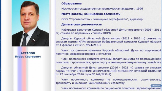 Прокуратура обнаружила у депутата Курской облдумы 27 незадекларированных квартир