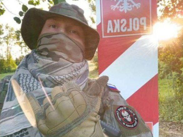 В Сети появилось фото "вагнеровца", находящегося у границы с Польшей