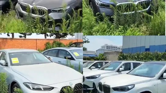 Новые BMW гниют в Китае: из-за антироссийских санкций немецкие автопроизводители оказались на грани