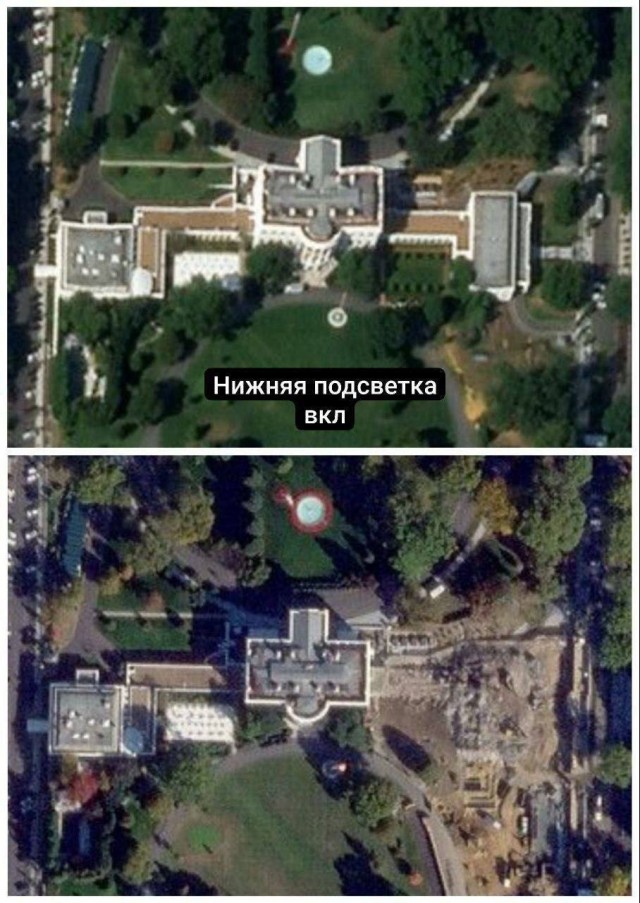 Руины на месте Белого дома: Трамп сносит часть резиденции президентов США