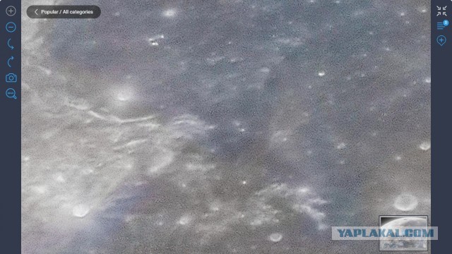 Появилась самая чёткая фотография Луны с разрешением 1,3 гигапикселя