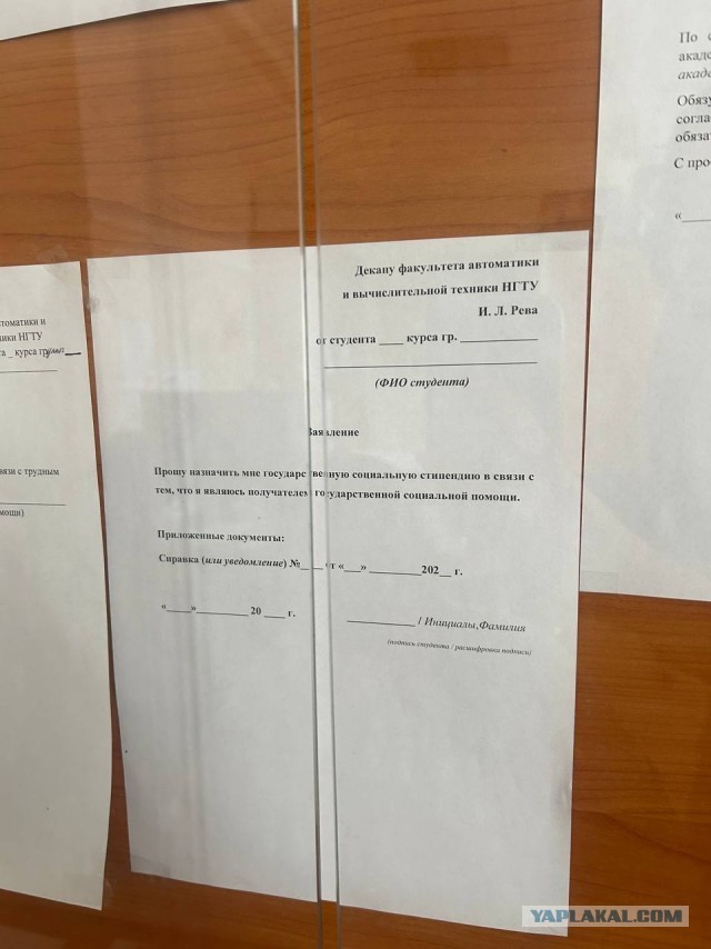Социальная стипендия