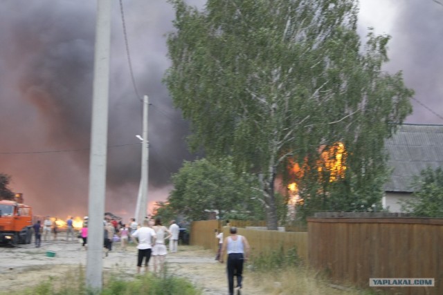 Пожары в рязанской области
