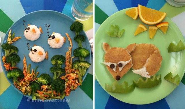 Творческие завтраки мамы четырех детей