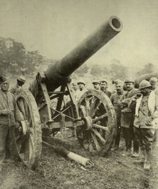 Первая мировая война: вооружение тех времён