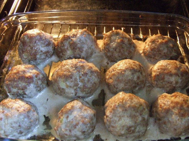 Котлетки мясо-гречневые