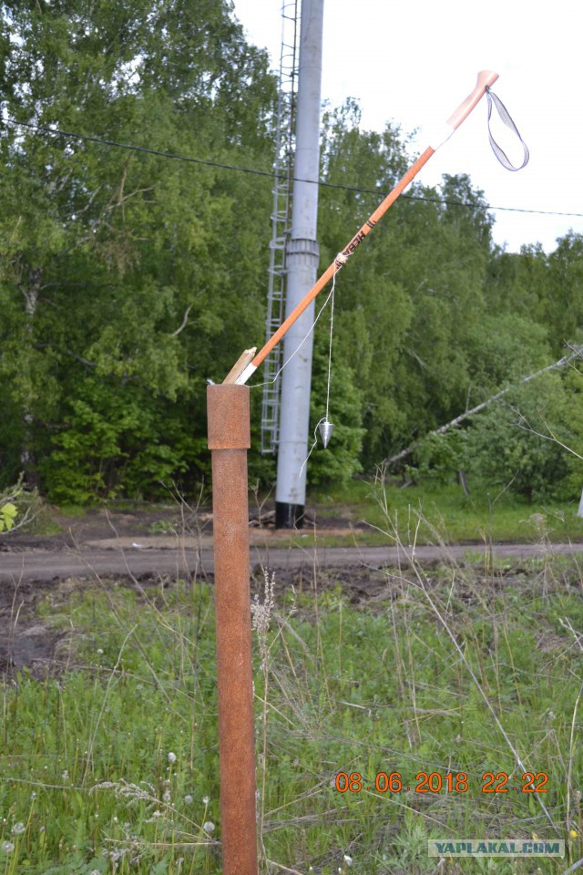 Как я опростоволосился или падение при монтаже под Уфой вышки МТС