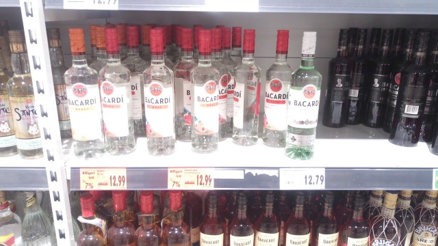 Алкоголь и продукты в США