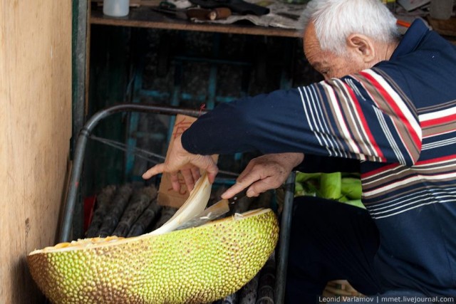 Продуктовый рынок в Гонконге