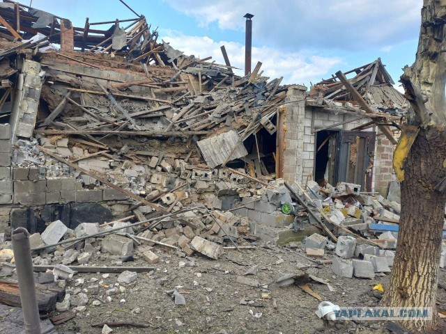 ВСУ обстреляли из миномётов частный дом в Брянской области — он полностью сгорел. Никто не пострадал