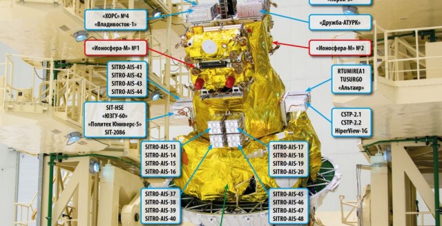 Ракета «Союз-2.1б» с двумя гелиогеофизическими спутниками «Ионосфера-М» стартовала с Восточного