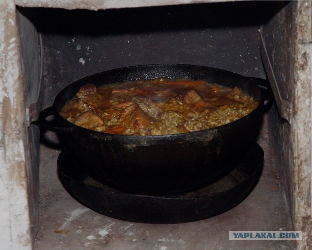 Как я готовлю вкусный плов в казане.