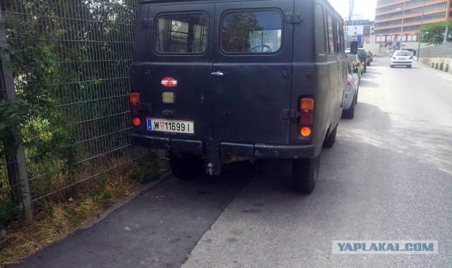 Не ожидал этого трудягу в Германии встретить.