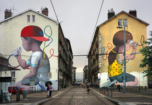 17 фотографий о том, что уличные художники видят наши города вообще не так, как мы