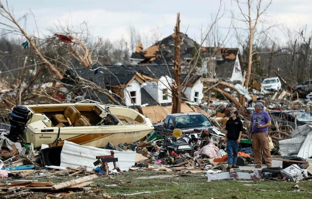 В Теннесси как минимум 25 человек погибли от урагана