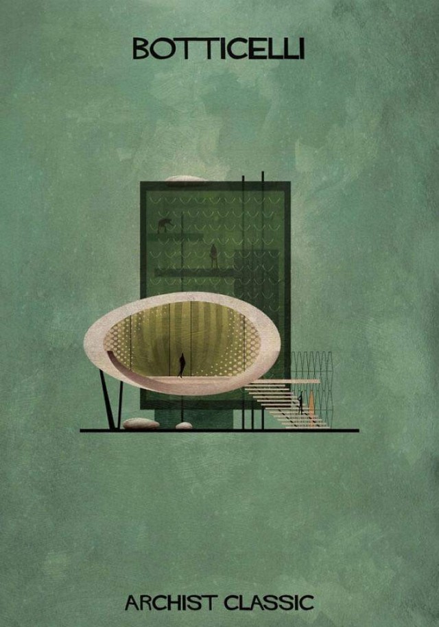 Если бы известные художники были бы архитекторами