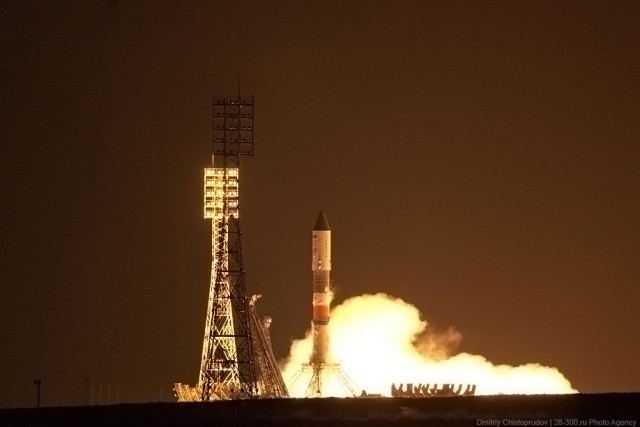 Байконур сейчас: Запуск "Союза"