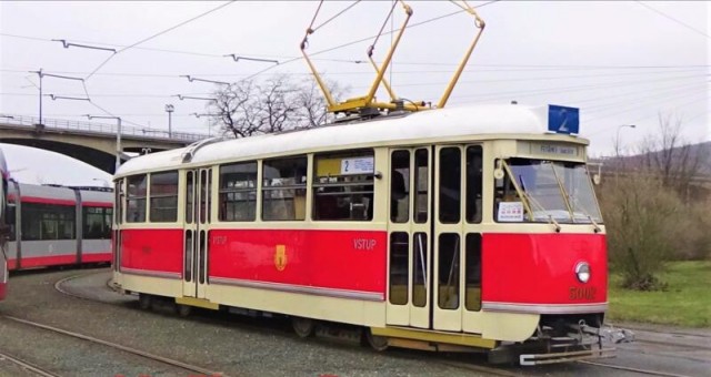 Tatra T1 – первый чехословацкий трамвай в СССР