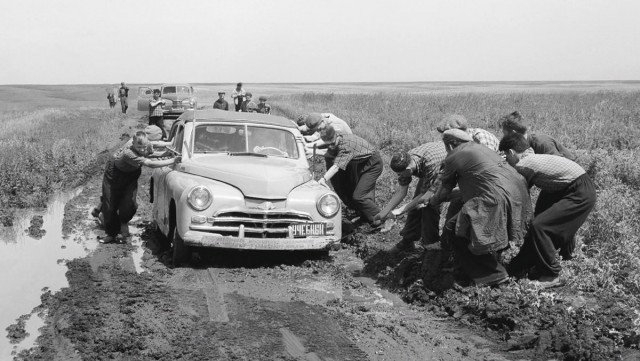 Фотографии из прошлого нашей страны - 37