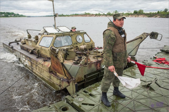 Про форсирование водной преграды