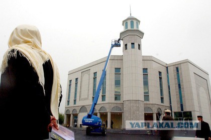 Загорелась крупнейшая мечеть