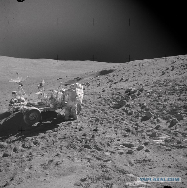 На Луне нашли место падения ускорителя Apollo 16