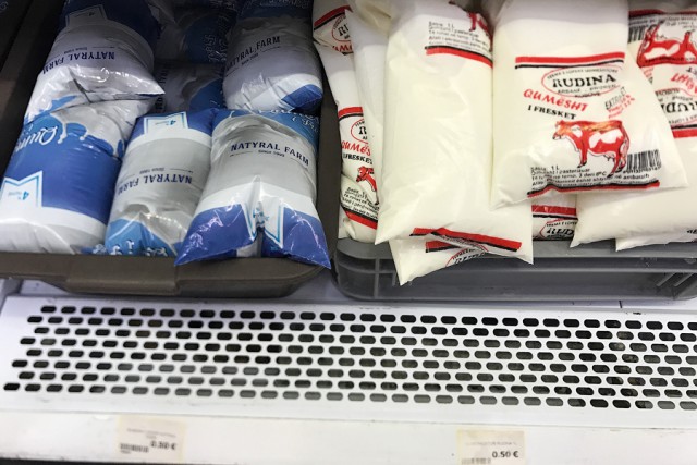 Невероятные цены на продукты в Косово