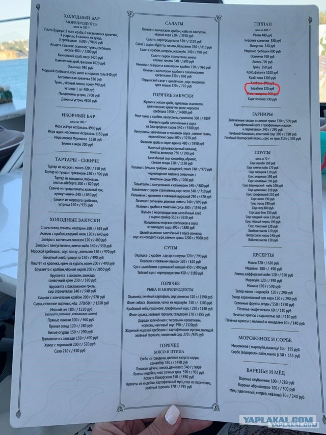 Зашли в ресторанчик в Севастополе