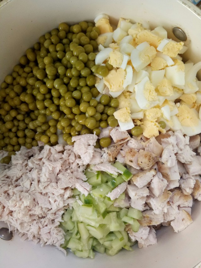 Мясной оливьед - мне понравилось