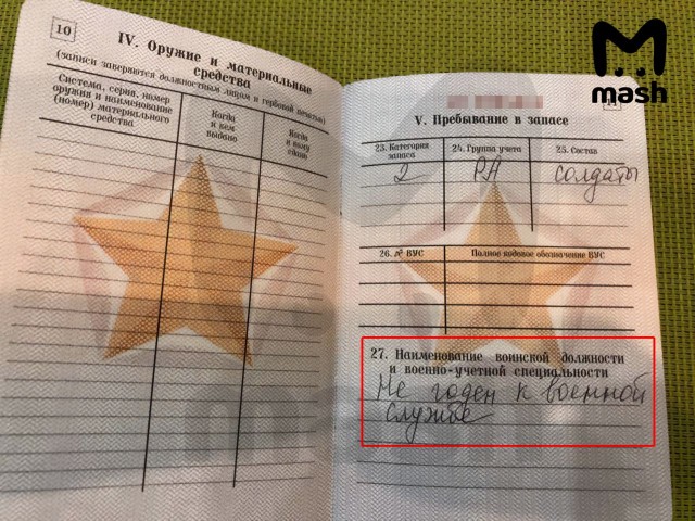 Военкомат Тимирязевского района Москвы прислал повестку на мобилизацию слепому.