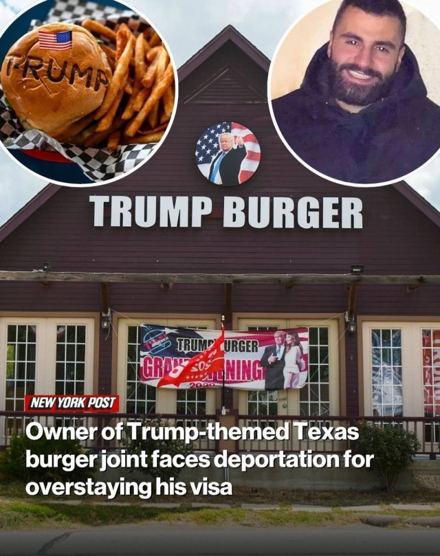 Владелец ресторана "Trump Burger" может быть депортирован