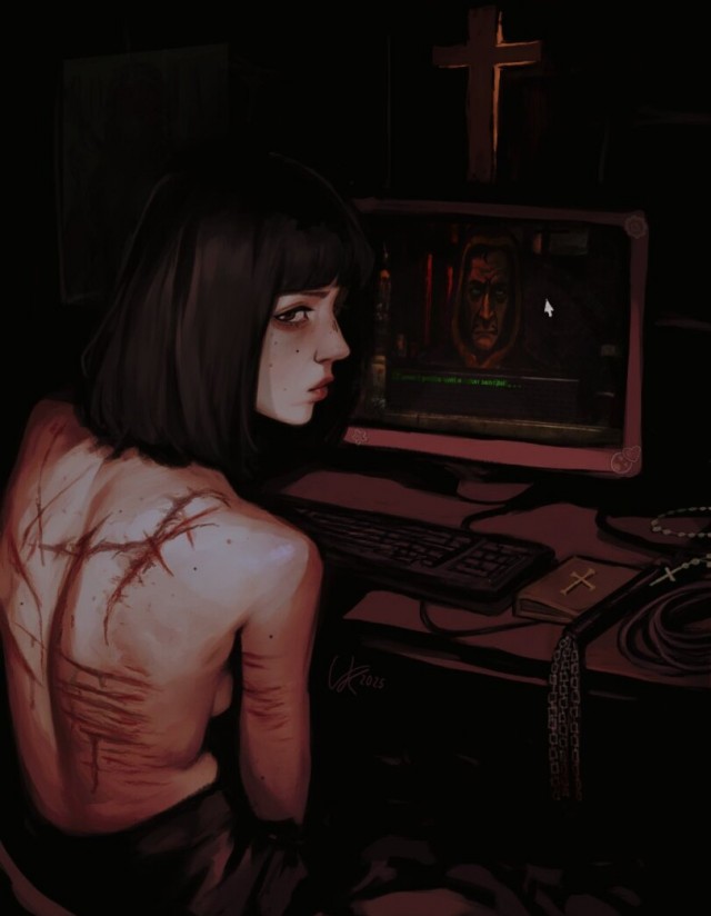 Мрачноватые тётеньки