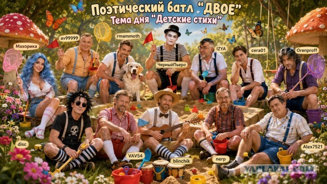 Двое, поэтический батл