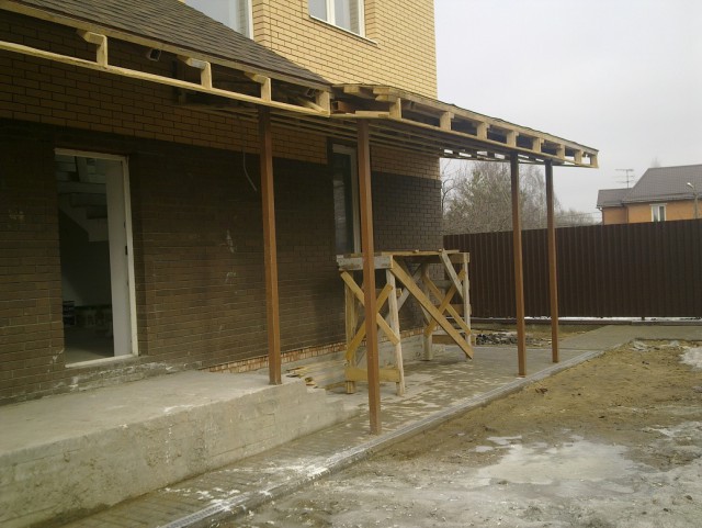 Стройка дома