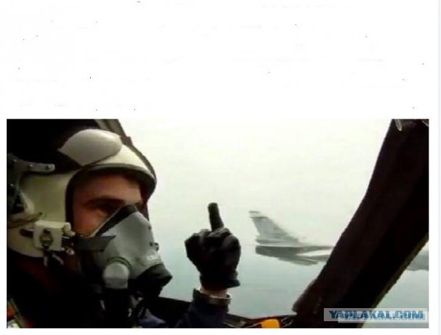 Су-27 пресёк попытку истребителя НАТО приблизиться к самолёту Шойгу над Балтикой
