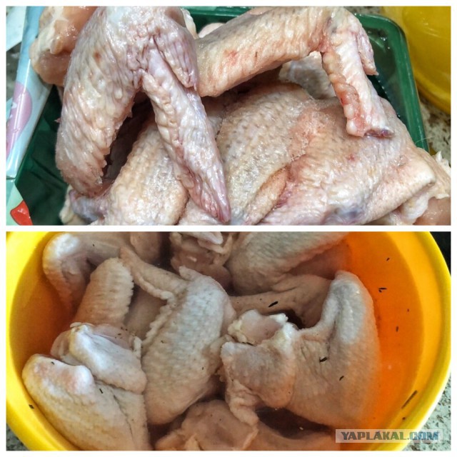 Острые куриные крылья в кисло-сладкой глазури