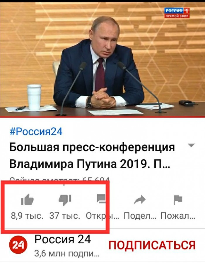 Видеоконференция Путина В.В