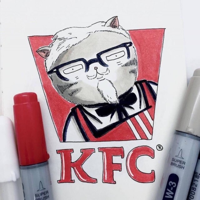 Котик сделает лучше любой логотип