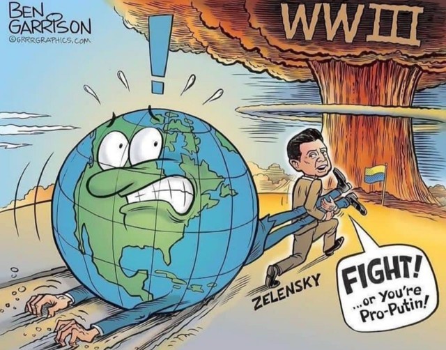 Карикатура от Бена Гаррисона