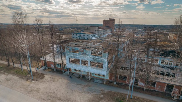 Заброшенная Россия. История Вишерского ЦБК
